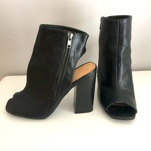 Open Toe Booties